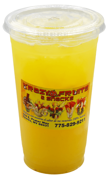 Pineapple juice at Krazy Fruits.